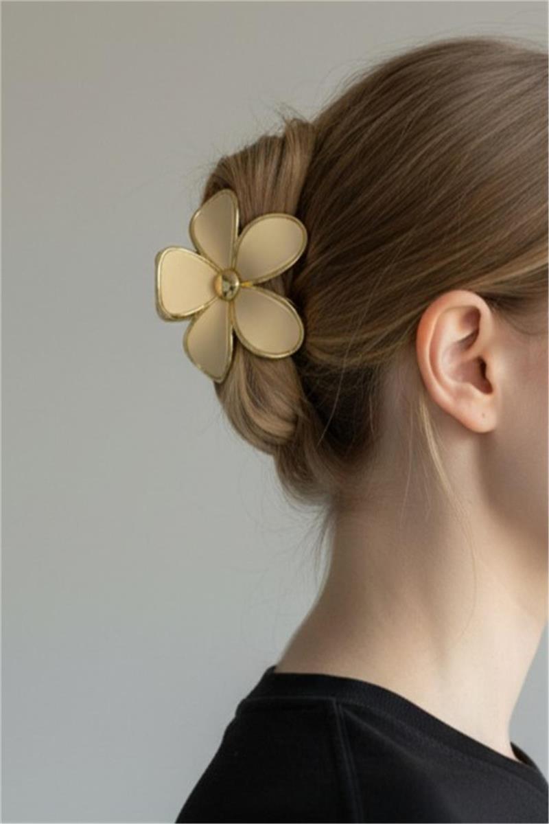 pinza in plastica a forma di fiore